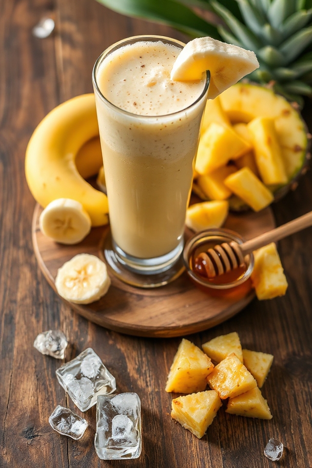 tropical fruit smoothie recipe