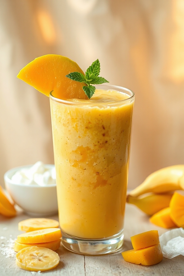 tropical mango smoothie recipe