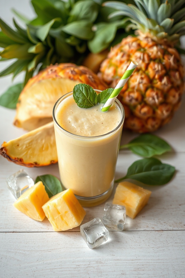 tropical pineapple smoothie recipe