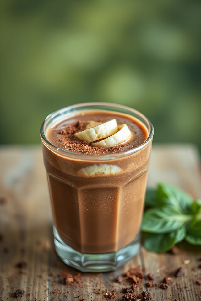 vegan chocolate smoothie recipe