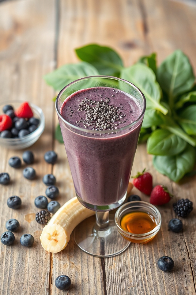vibrant berry flavored drink